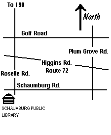Schaumburg Library Map